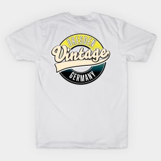 Dresden vintage style logo T-Shirt